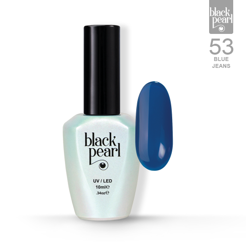 53 Blue Jeans - niebieski lakier hybrydowy 10ml
