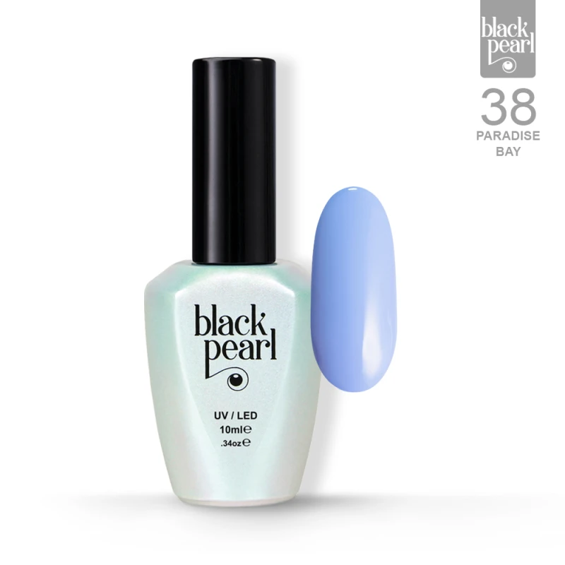 błękitny lakier hybrydowy stylizacja paznokci pastelowy kolor