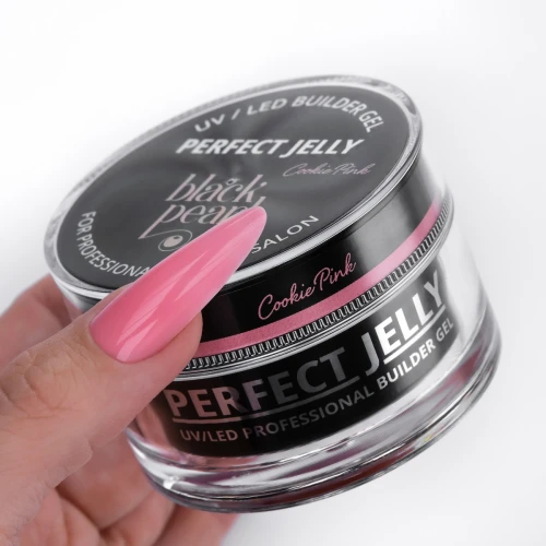 Różowy żel budujący galaretka 50 ml – Perfect Jelly Cookie Pink duża pojemność