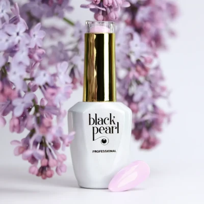 pastelowy różowo fioletowy manicure hybrydowy