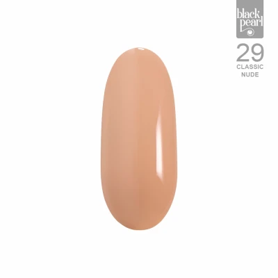 cielisty lakier hybrydowy naturalny manicure