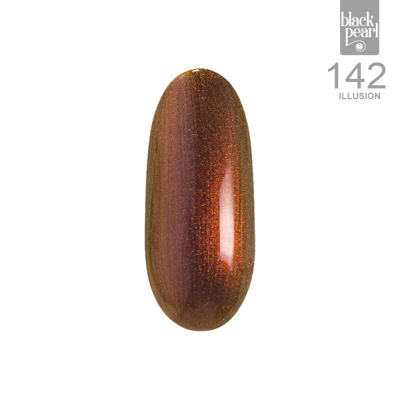 efekt multichrome paznokcie złoto miedź róż