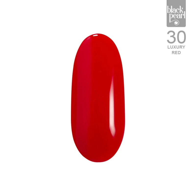czerwone paznokcie hybrydowe elegancki manicure