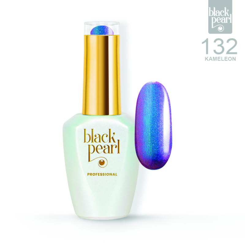 lakier hybrydowy kameleon 132 multikolor paznokcie