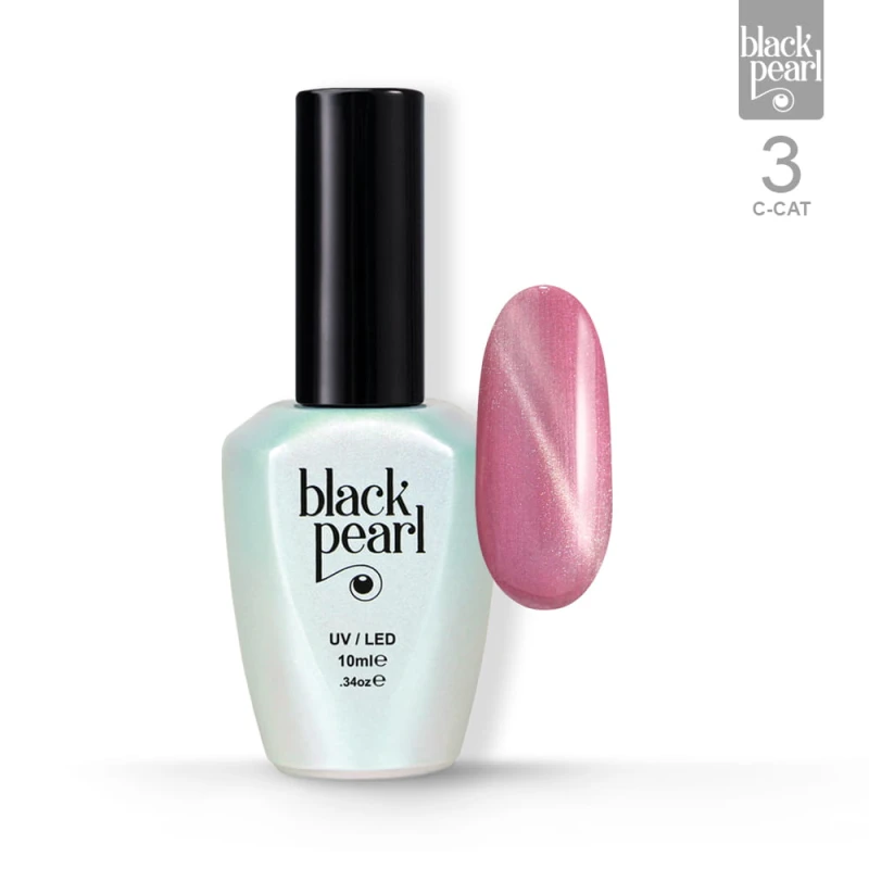 lakier hybrydowy cat eye różowy C Cat 03