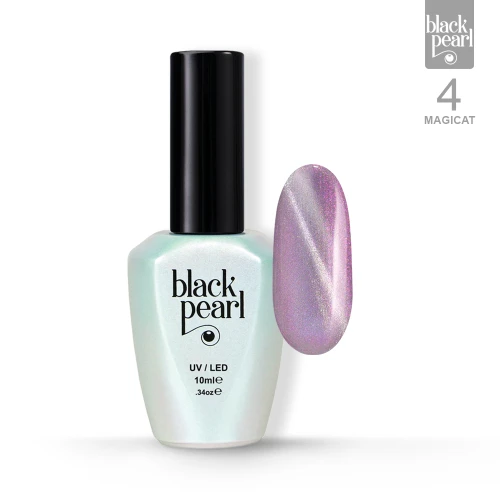 Lakier hybrydowy cat eye fioletowy multikolor 10 ml – MagiCat 04 efekt kociego oka