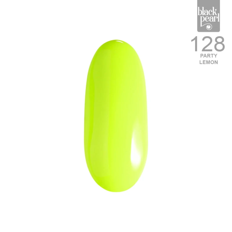 neonowe paznokcie żółte cytrynowe stylizacja