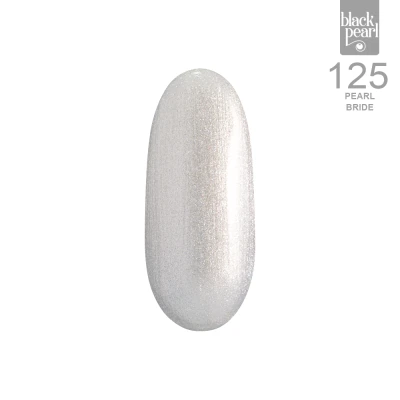 perłowe paznokcie srebrne elegancka stylizacja