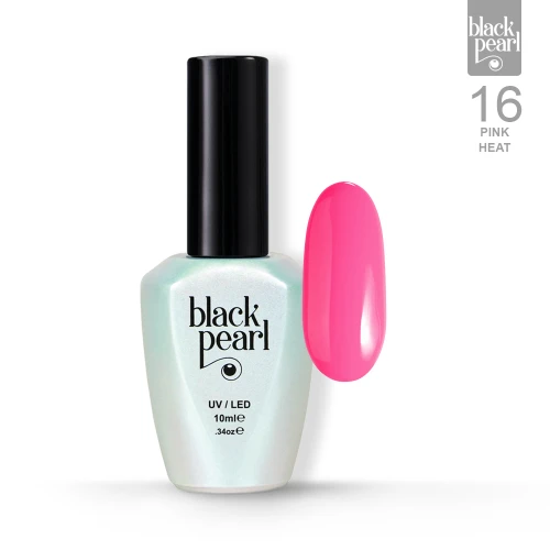 Lakier hybrydowy intensywny róż 10 ml – 16 Pink Heat energetyczny kolor