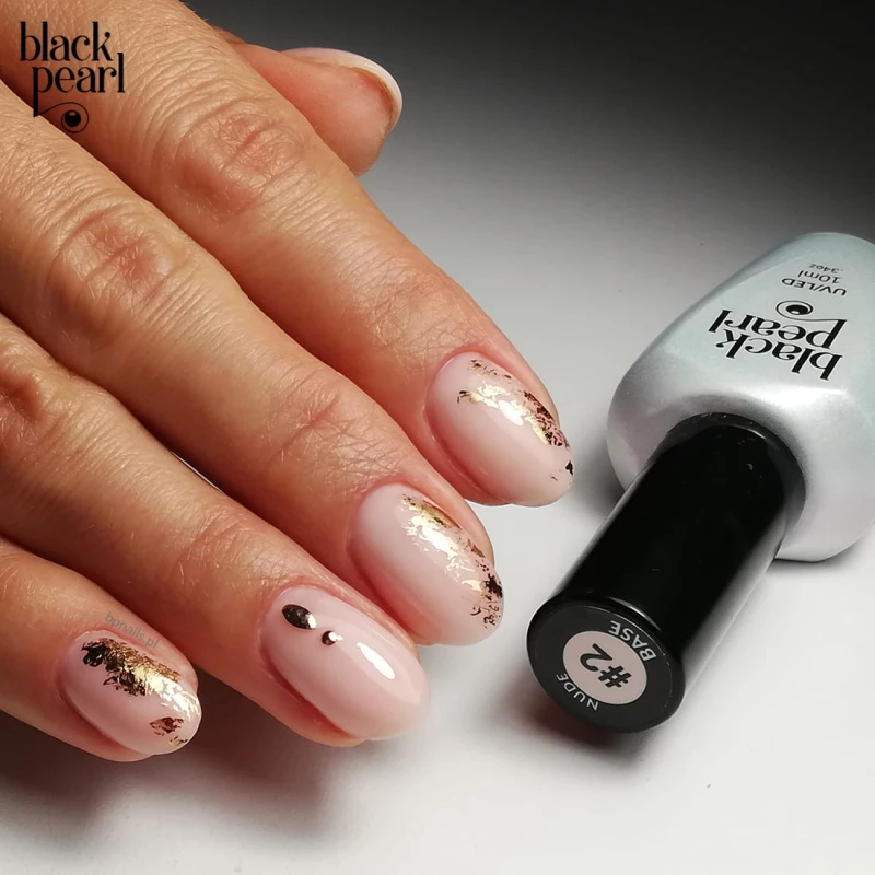 paznokcie clean nails nude hybryda