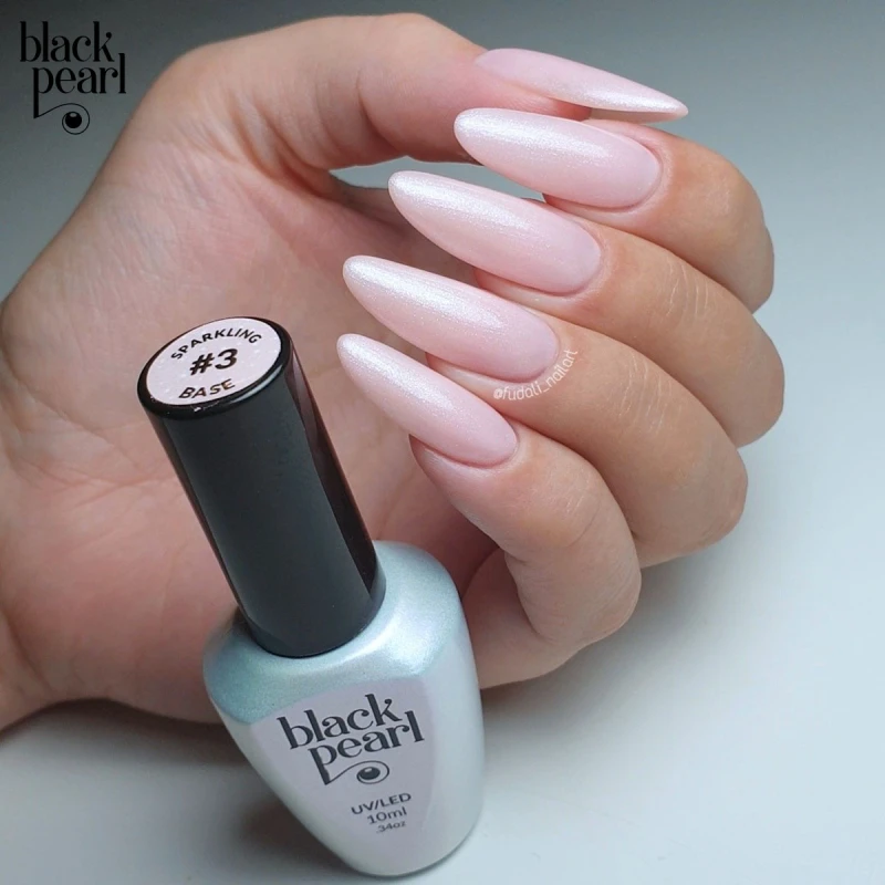 naturalne paznokcie błyszczące hybryda