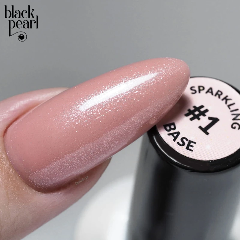 baza hybrydowa naturalna sparkle efekt