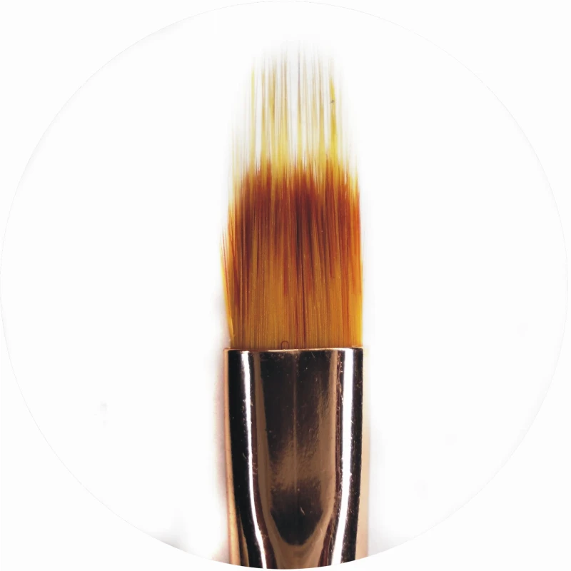 pędzelek ombre do cieniowania kolorów na paznokciach