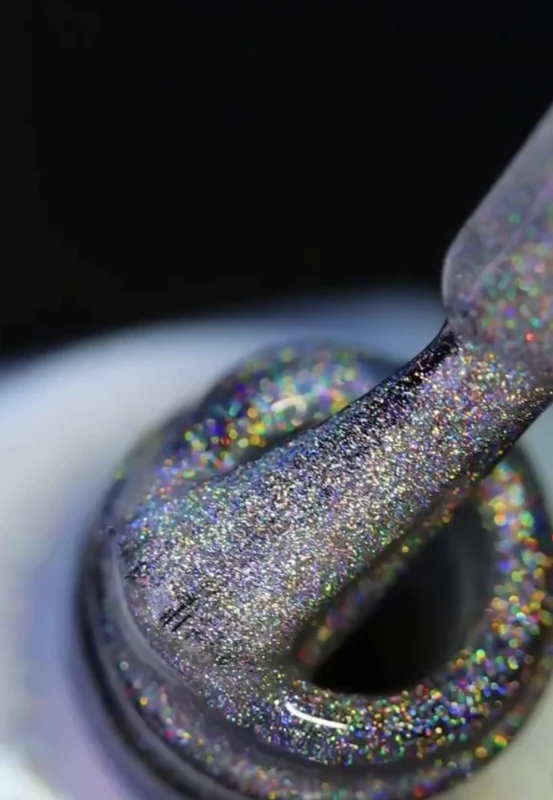 lakier hybrydowy opalizujący cat eye