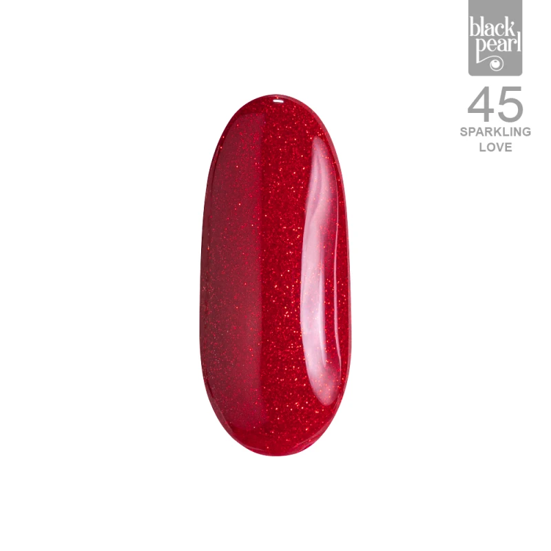 czerwony lakier hybrydowy błyszczący elegancki