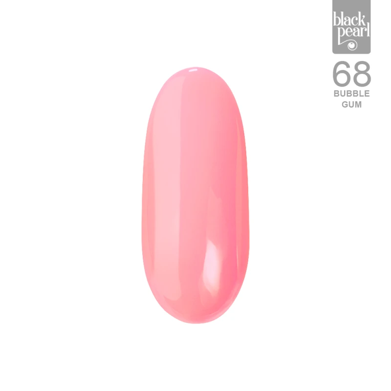 cukierkowy różowy lakier hybrydowy paznokcie