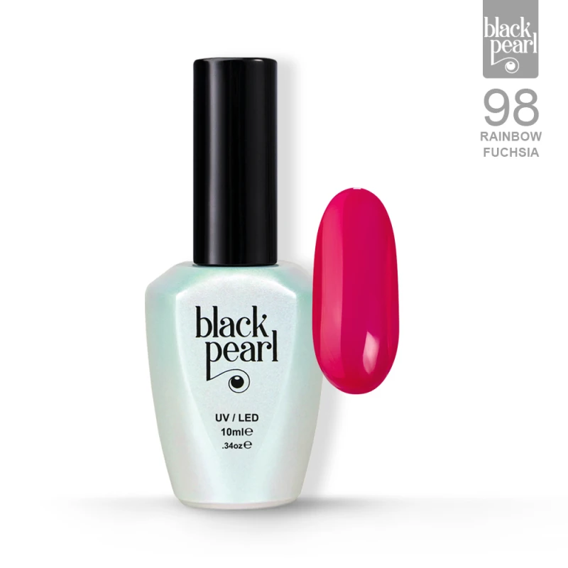 lakier hybrydowy malinowo czerwony 98 Rainbow Fuchsia