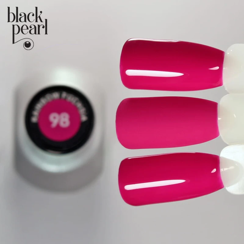 lakier hybrydowy elegancki czerwono różowy kolor