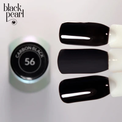 lakier hybrydowy głęboka czerń manicure