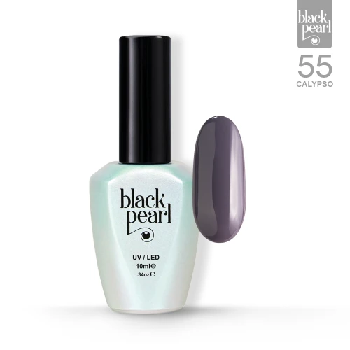 Lakier hybrydowy grafitowo-granatowy 10 ml – 55 Calypso elegancki odcień