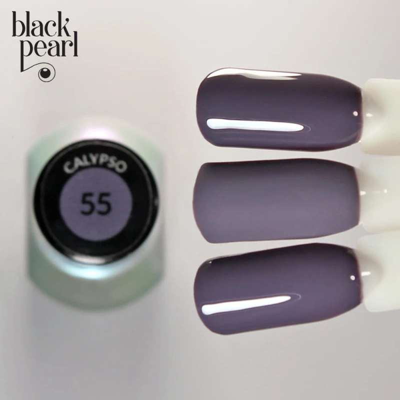 lakier hybrydowy elegancki szaro granatowy kolor