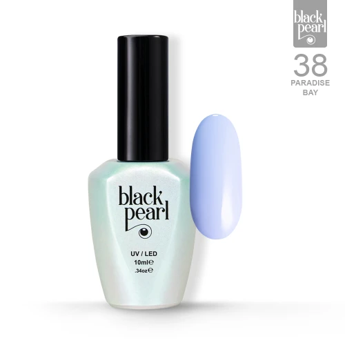 Lakier hybrydowy błękitny 10 ml – 38 Paradise Bay delikatny odcień
