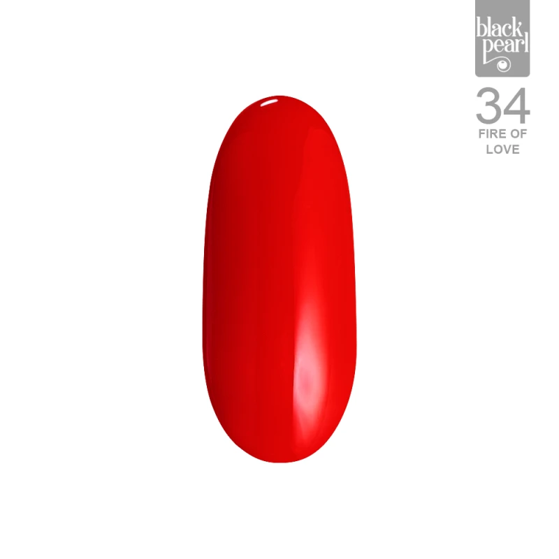 klasyczny czerwony lakier hybrydowy paznokcie