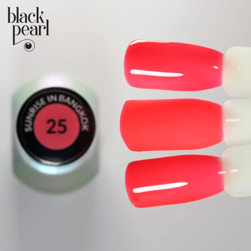 lakier hybrydowy intensywny neonowy kolor manicure