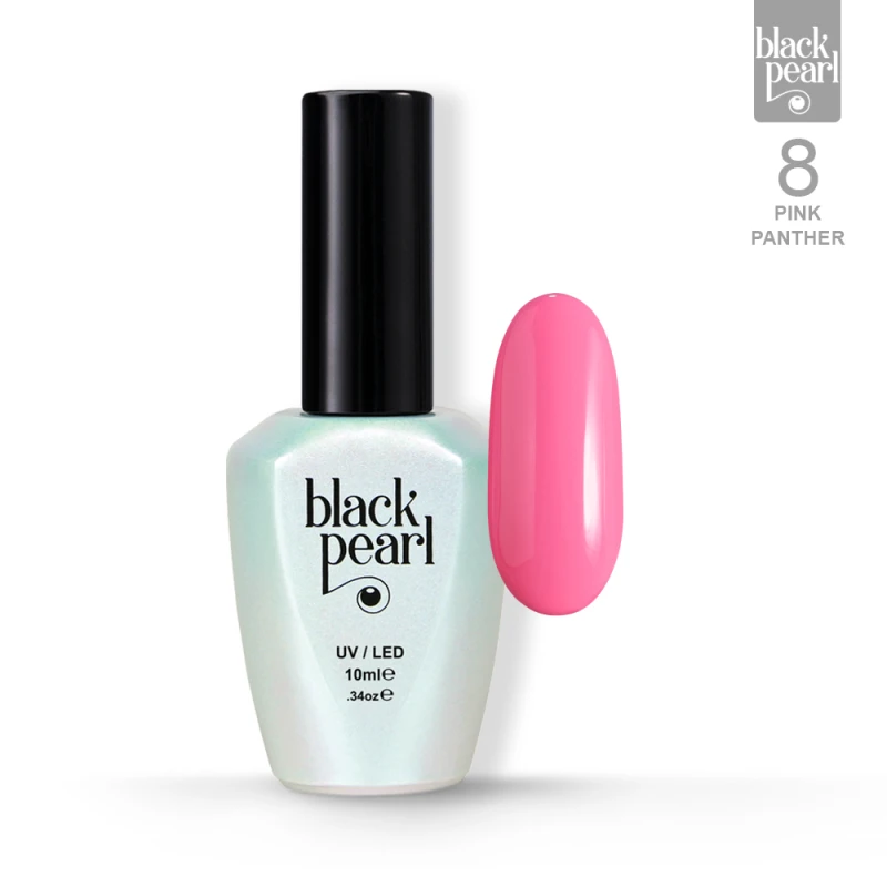 lakier hybrydowy neonowy róż 8 Pink Panther BPNails