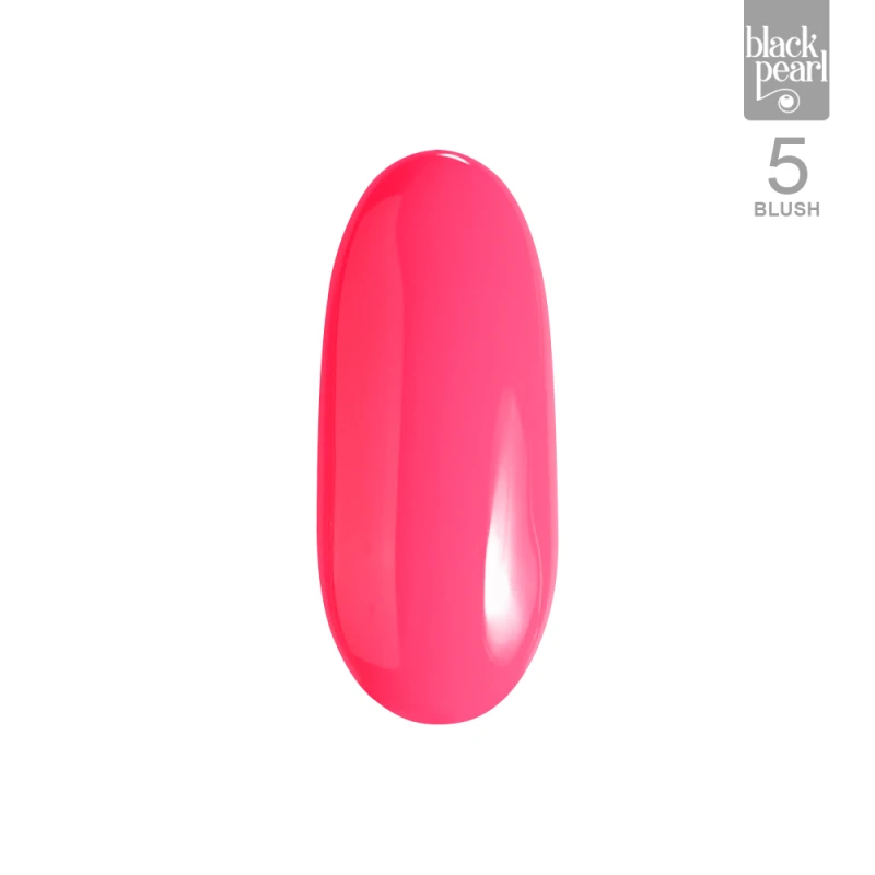 subtelny różowy lakier hybrydowy z nutą neonu