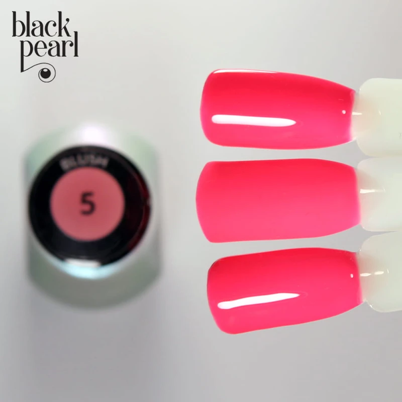 lakier hybrydowy świeży róż manicure paznokcie