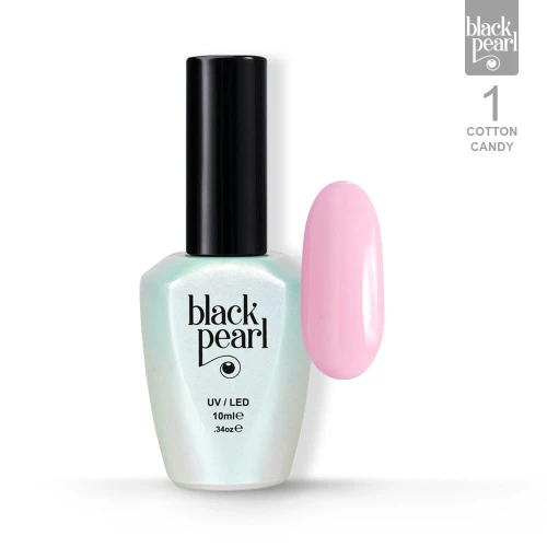 Lakier hybrydowy mleczny róż 10 ml – 1 Cotton Candy delikatny odcień