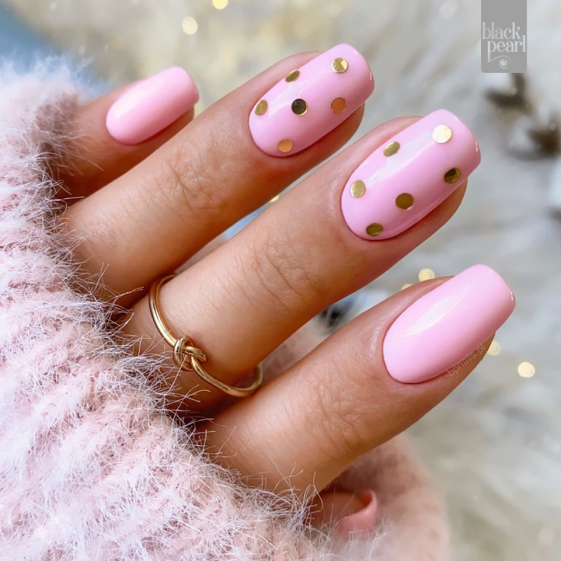 paznokcie mleczne cotton candy stylizacja