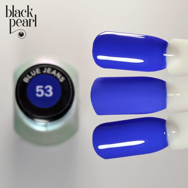 53 Blue Jeans lakier hybrydowy Black Pearl