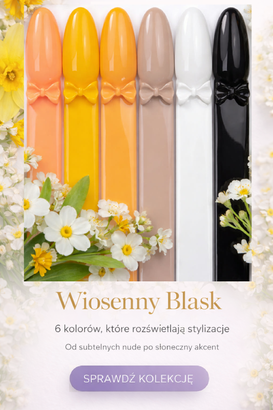 Wiosenny Blask Black Pearl - lakiery hybrydowe i akcesoria do paznokci