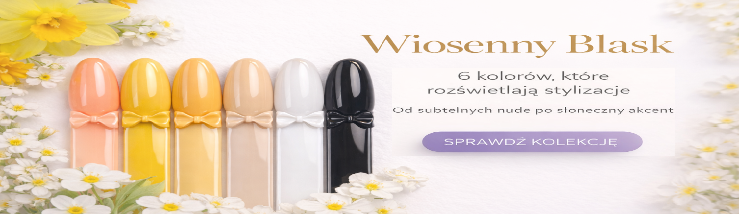 Wiosenny Blask Black Pearl - lakiery hybrydowe i akcesoria do paznokci