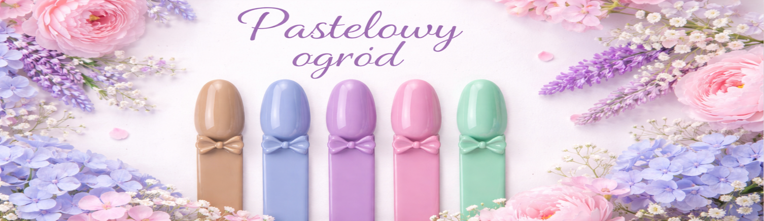 Pastelowy Ogród Black Pearl - lakiery hybrydowe i akcesoria do paznokci